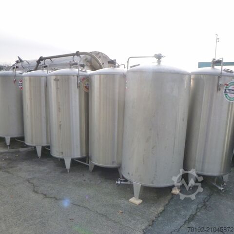 900 Liter Behälter aus V4A  9366