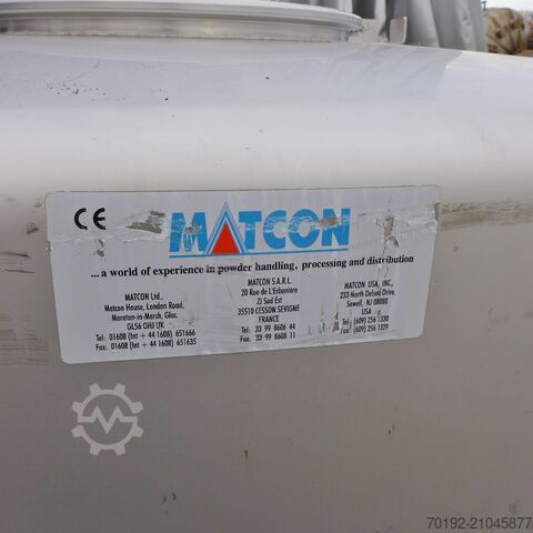 2000 liter Matcon bulkcontainer gemaakt van V4A  9364