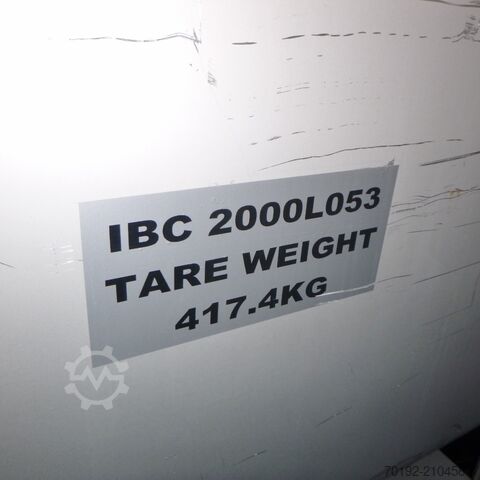 2000 liter Matcon bulkcontainer gemaakt van V4A  9364