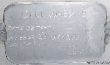 1000 liter drukhouder gemaakt van V4A Stöcklin 9363