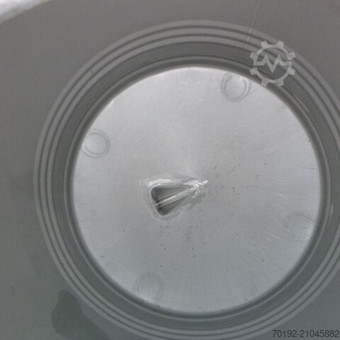 1000 liter drukhouder gemaakt van V4A Stöcklin 9363