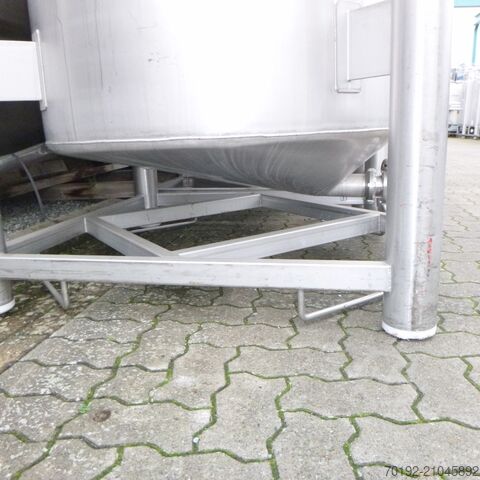 1000 liter container gemaakt van V4A  9362