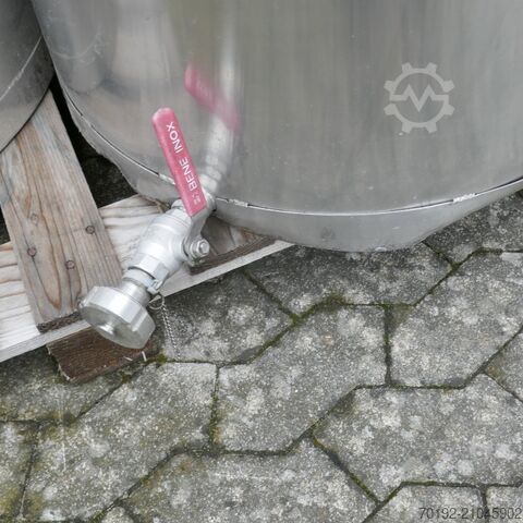 360 liter container van V2A (roestvast staal).  9358