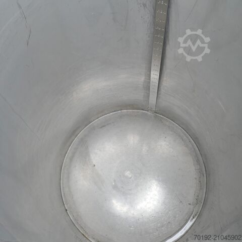 360 liter container van V2A (roestvast staal).  9358