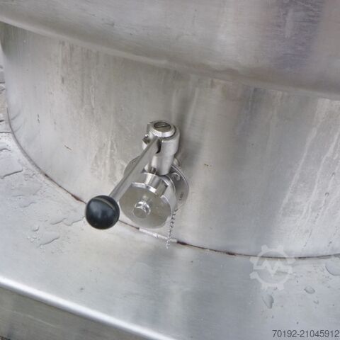 1200 liter tank van V2A (roestvast staal).  9357