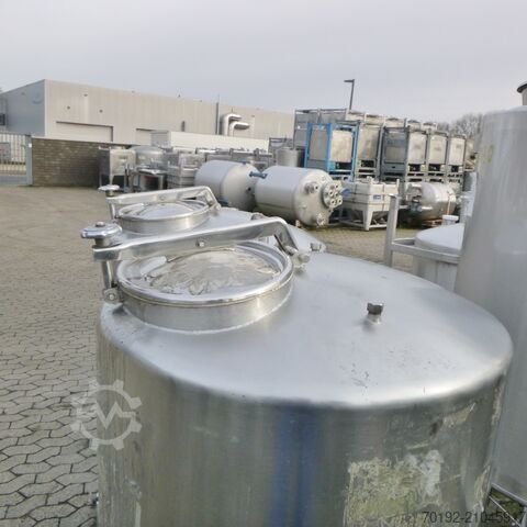 600 liter container van V2A  9356