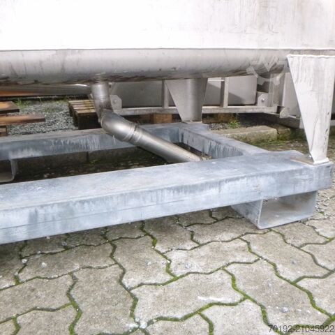 1000 liter container gemaakt van V2A  9355