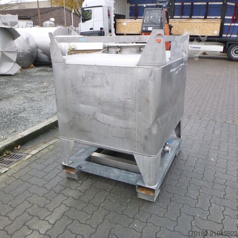1000 liter container gemaakt van V2A  9355