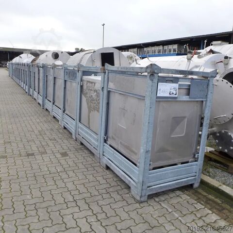 1000 liter IBC container gemaakt van V2A Thielmann (UCON) 9351