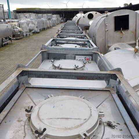 1000 liter IBC container gemaakt van V2A Thielmann (UCON) 9351