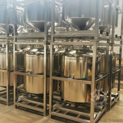 700 liter drukvat van V4A  S16306