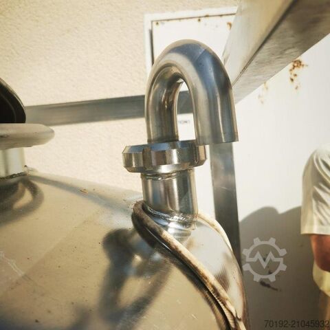 700 liter drukvat van V4A  S16306