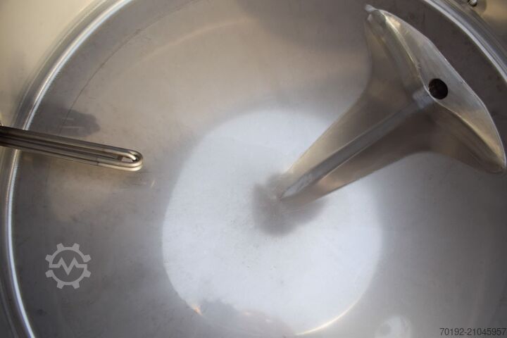 565 liter verwarmbare container van V2A roestvrij staal. Azzini S16300