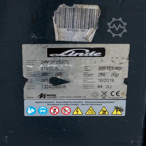 Kézi raklapemelő Linde N20 132