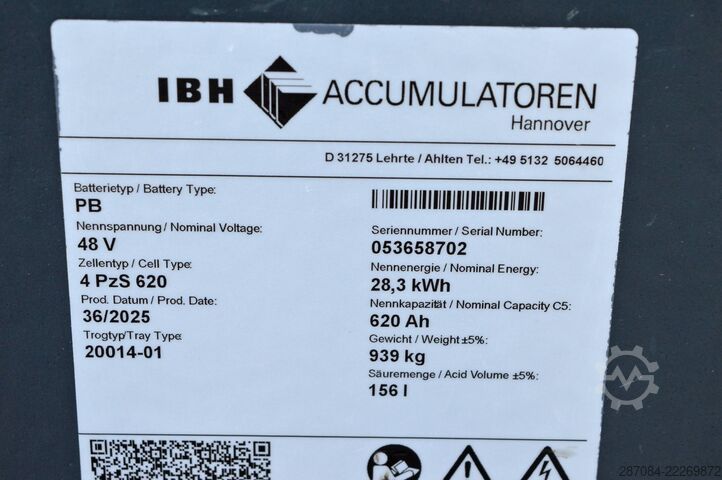 Schubmaststapler Jungheinrich ETV C16 mit Batterie Bj. 2025