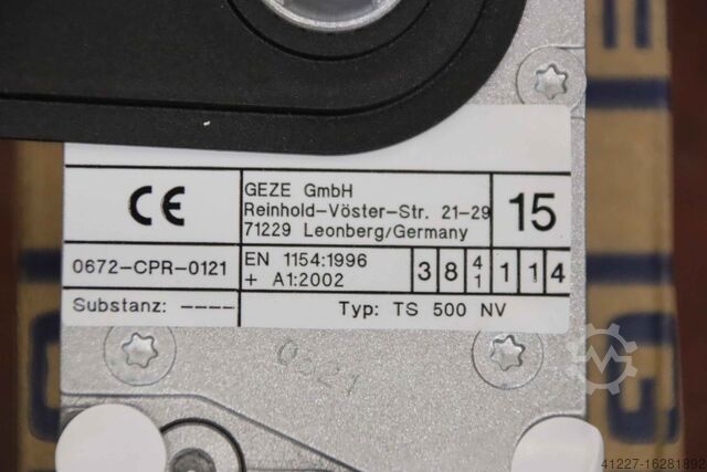 Türschließer Geze TS 500 NV 0672-CPR-0121