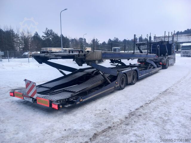Autodraagtruck SCANIA P450 + LOHR WXS K2SE