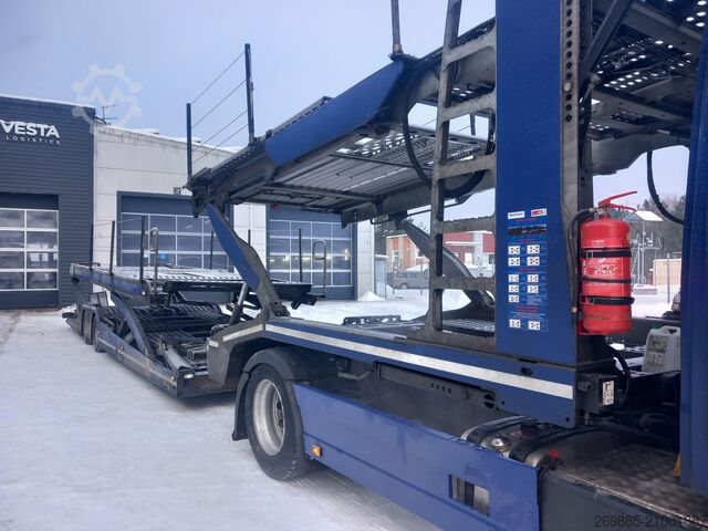 Autodraagtruck SCANIA P450 + LOHR WXS K2SE