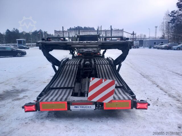 Autodraagtruck SCANIA P450 + LOHR WXS K2SE