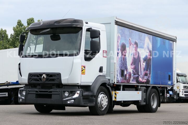 Içecek kamyonu RENAULT D 13.280 Getränkewagen Vollluft LBW Kamera Euro6