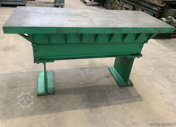 Placa de controlo/rastreio em ferro fundido Marbre de contrôle/traçage en fonte 1700 x 700 x 230 mm