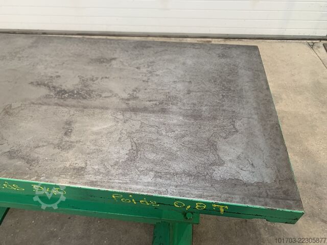 Placa de controlo/rastreio em ferro fundido Marbre de contrôle/traçage en fonte 1700 x 700 x 230 mm
