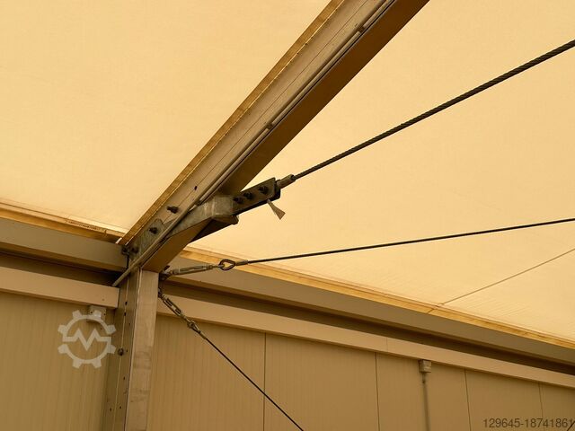 Tent hall / thermal hall Röder HTS Höcker Zelthalle 12 m x 50 m