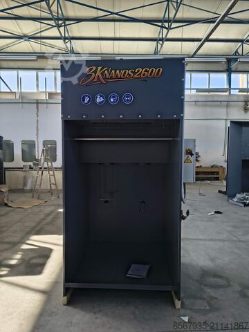 Open booth spray wall 3K Power of powder Nanos2600