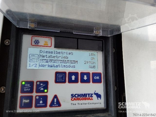 Reefer semitrailer Schmitz Cargobull Tiefkühler Standard Ladebordwand