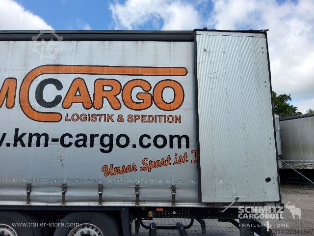 Open semitrailer with tarp Schmitz Cargobull Curtainsider Standard Getränke