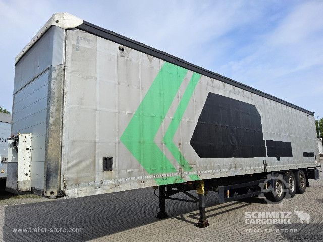 Open semitrailer with tarp Schmitz Cargobull Curtainsider Mega Getränke