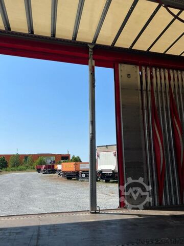 Flatbed truck with tarp MERCEDES-BENZ Antos 2540 L 6x2 Pritsche LBW