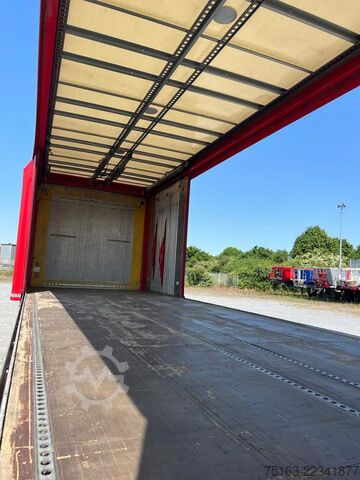 Flatbed truck with tarp MERCEDES-BENZ Antos 2540 L 6x2 Pritsche LBW