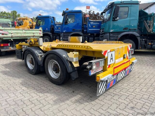 Swap chassis trailer  Anhänger für Absetzmulden HTM 13.40L Containeran