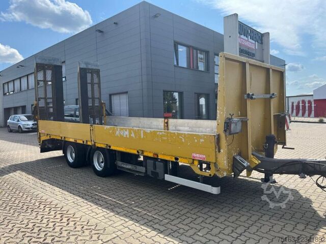 Low loader trailer  Tandemanhänger ETUE-TA 19,0 NG Tiefladeranhänger