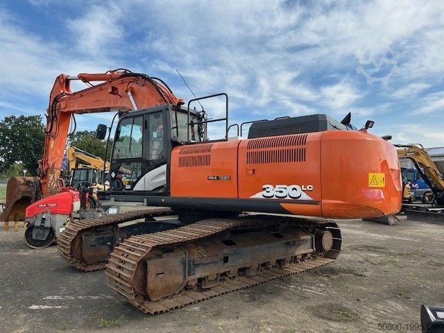 Larvegraver HITACHI ZX350LC-6, Hdyr. S.W.S., Tieflöffel, AC, Topcon