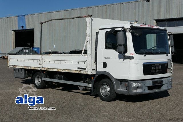 Pick-up furgon MAN 8.180 TGL BL 4x2, AHK, 3. Sitz, Gerüstbau