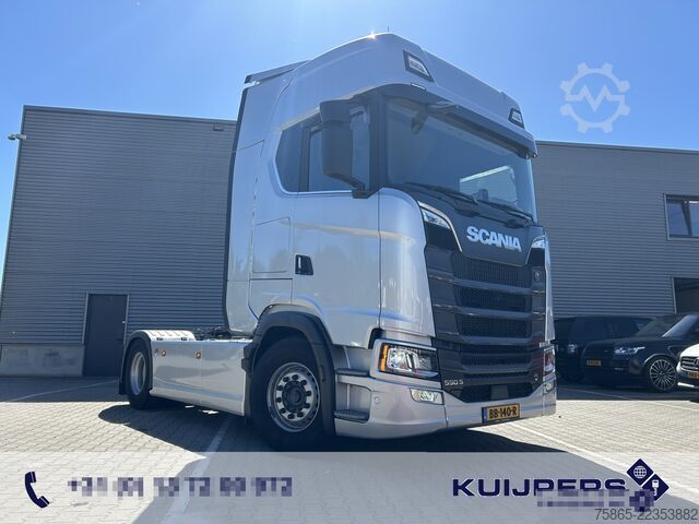 Standard-SZM Scania 590S V8 Highline / Retarder / Leder / Vol Lucht...
