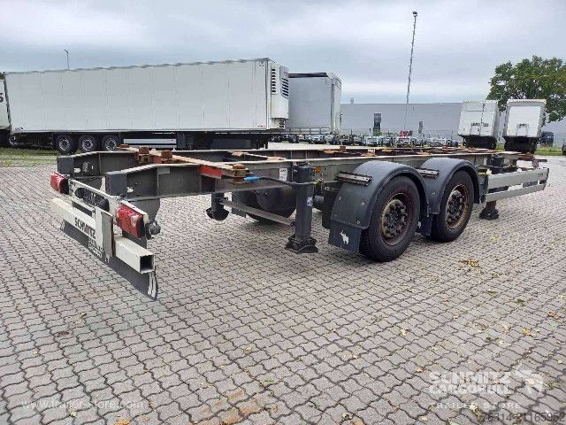 Cserélhető alvázas pótkocsi Schmitz Cargobull Zentralachsanhänger Wechselfahrgestell Standard