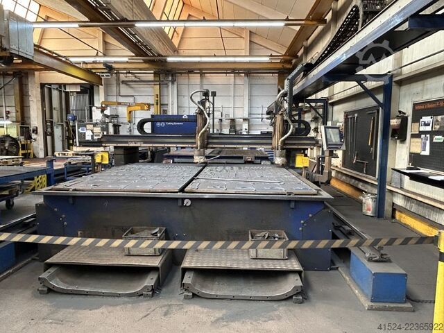 CNC portaal plasma snijmachine Messer Multitherm 4000