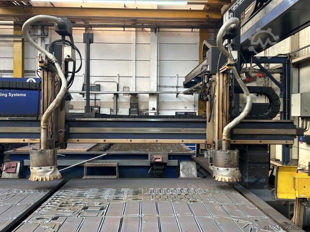 CNC portaal plasma snijmachine Messer Multitherm 4000