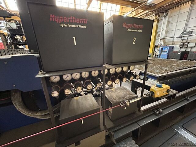 CNC portaal plasma snijmachine Messer Multitherm 4000