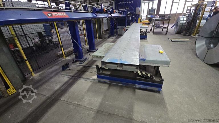 Spoelpersinstallatie, perslijn, stapeling Dimeco Linapunch MC-F
