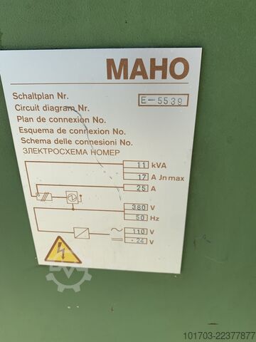  MAHO MH 400 E