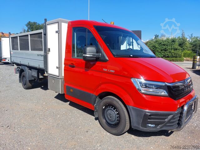 Driezijdige kipper bestelwagen MAN TGE 3.180 AUTOMAAT 3-Kipper