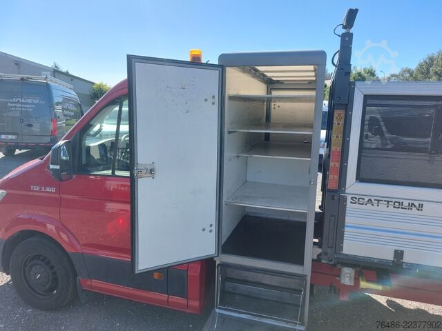 Driezijdige kipper bestelwagen MAN TGE 3.180 AUTOMAAT 3-Kipper