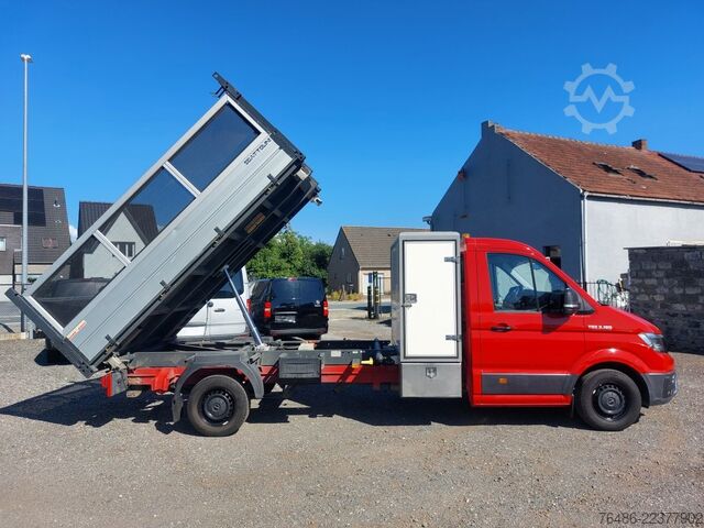 Driezijdige kipper bestelwagen MAN TGE 3.180 AUTOMAAT 3-Kipper