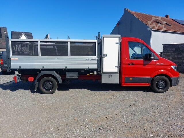 Driezijdige kipper bestelwagen MAN TGE 3.180 AUTOMAAT 3-Kipper