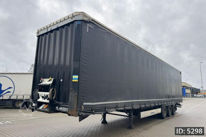 Sliding tarpaulins Krone SD Mega / BPW Disk