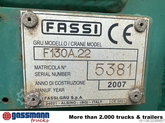 Φορτηγό γερανός roll-off MAN TGA 26.480 6x4H-4 BL, HydroDrive, Lenk-/Lift, Kran